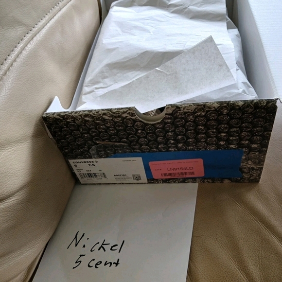 Converse x Joshua Vides Pro Leather OX Natural Ivory Black White Men's A00713C - Picture 6 of 7